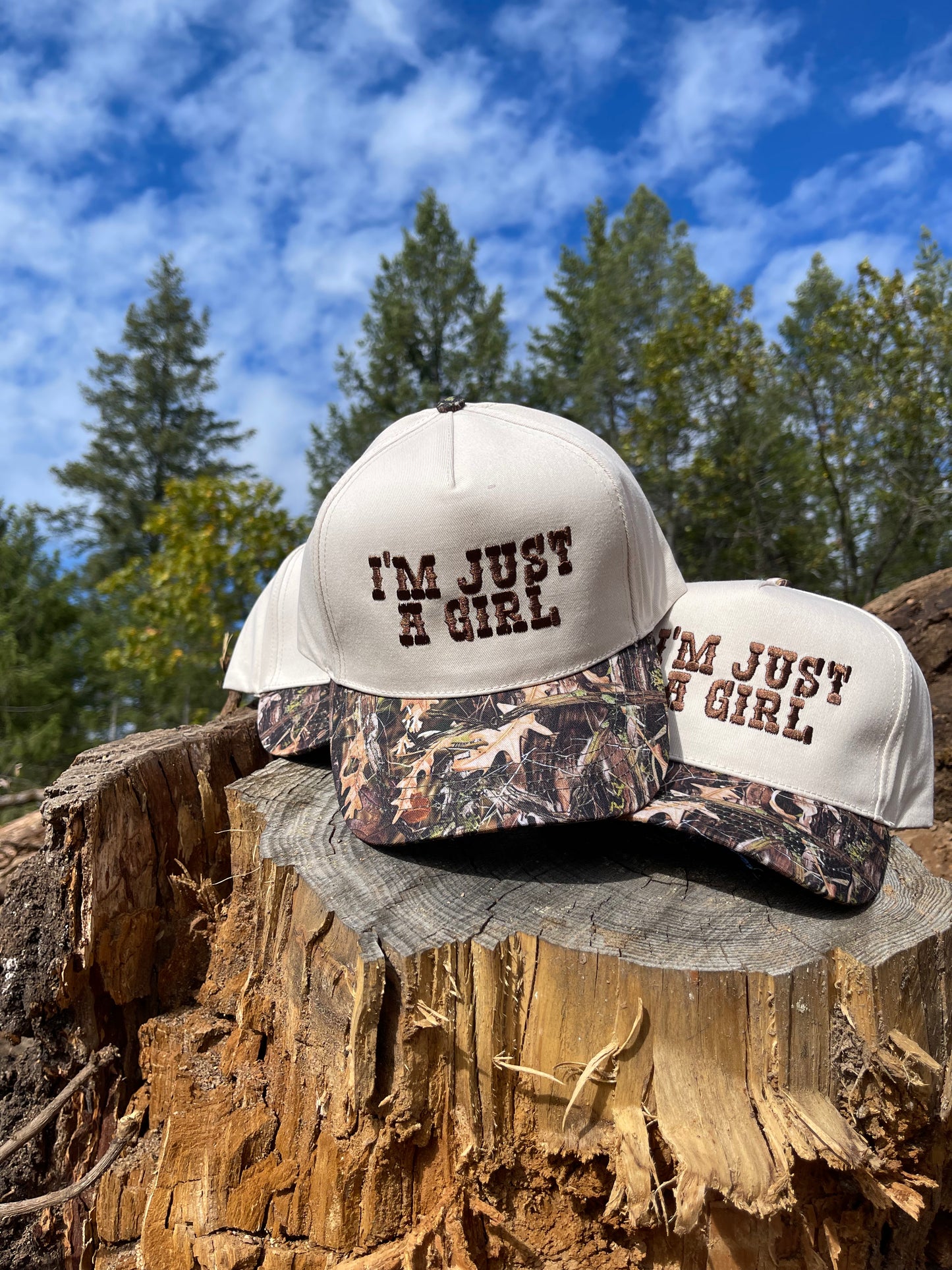 I'm Just A Girl Hat