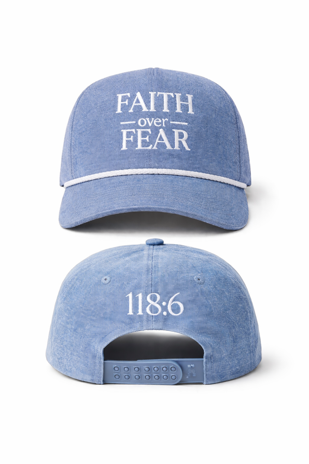 Faith over fear 118:6 Hat