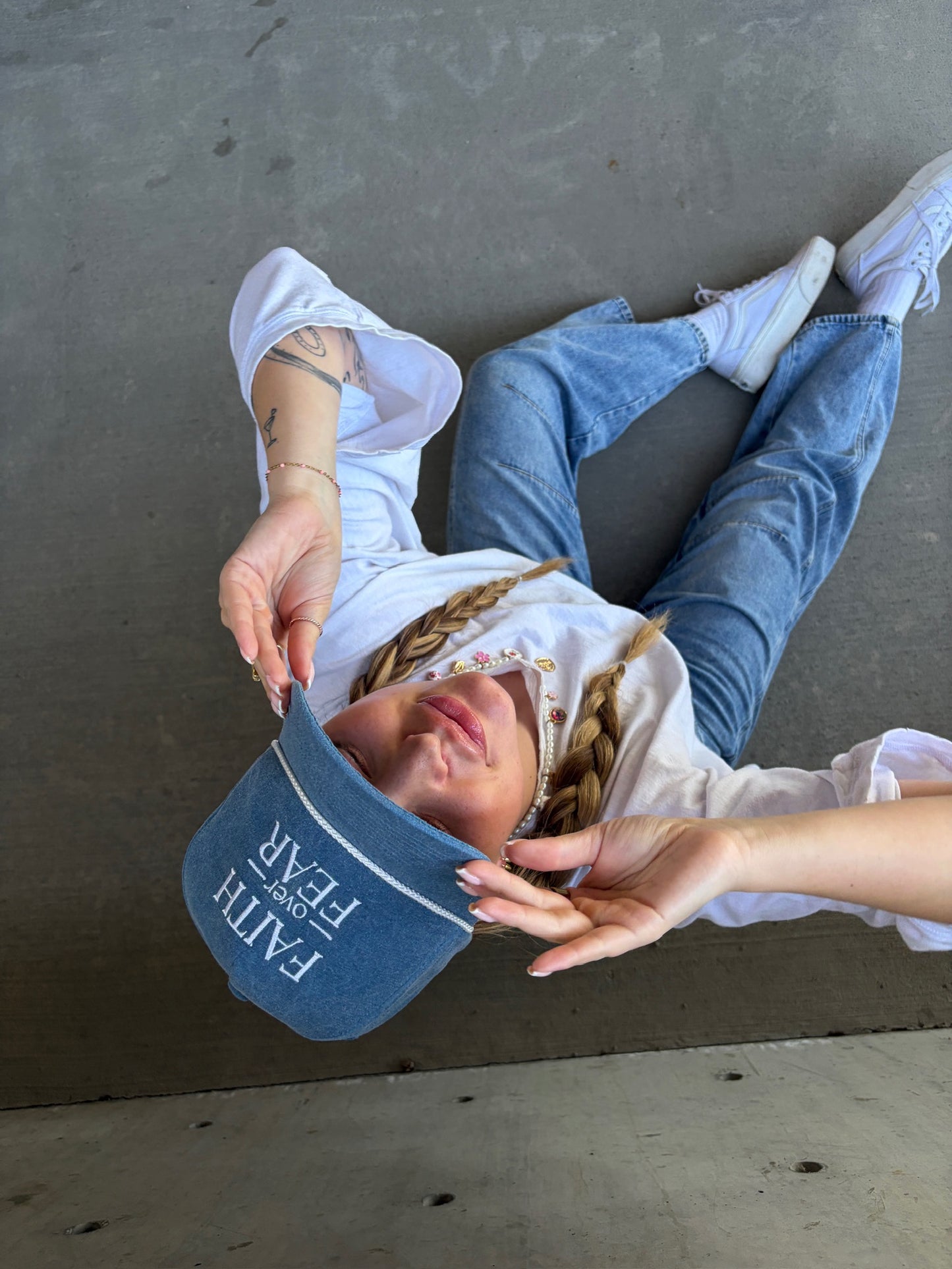 Faith over fear 118:6 Hat