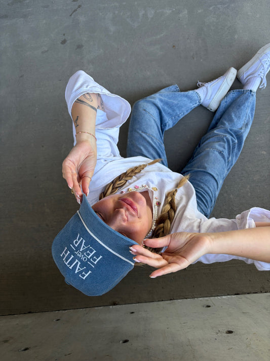 Faith over fear 118:6 Hat