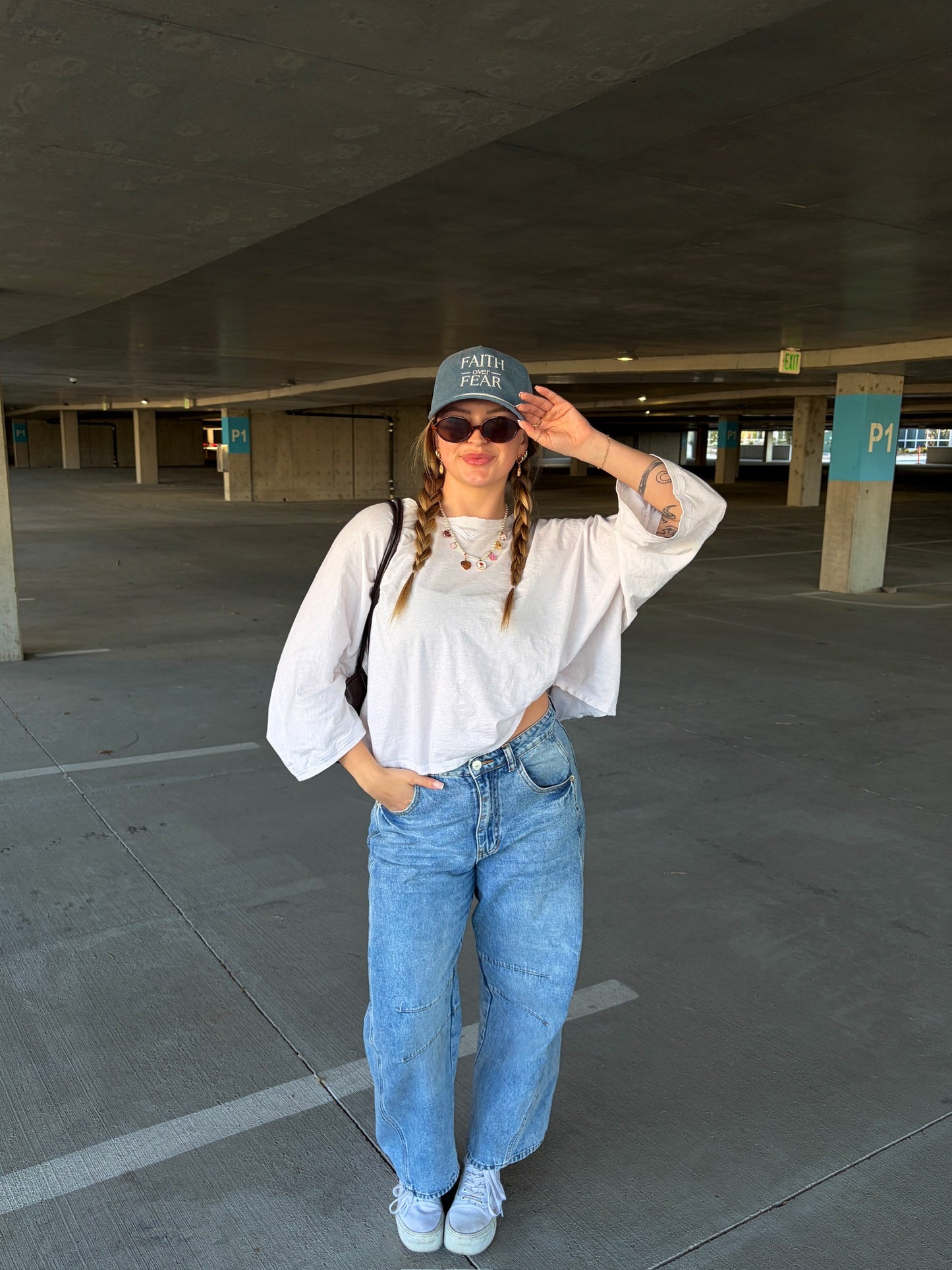 Faith over fear 118:6 Hat